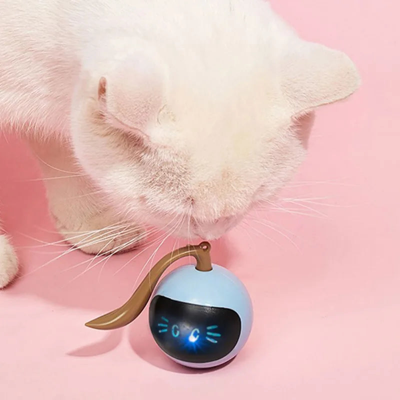 Interactive Cat Toy Electric Smart Rotating Ball Toys Funny Automatically Cat balls Kitten Ball Toy Pet Supplies
